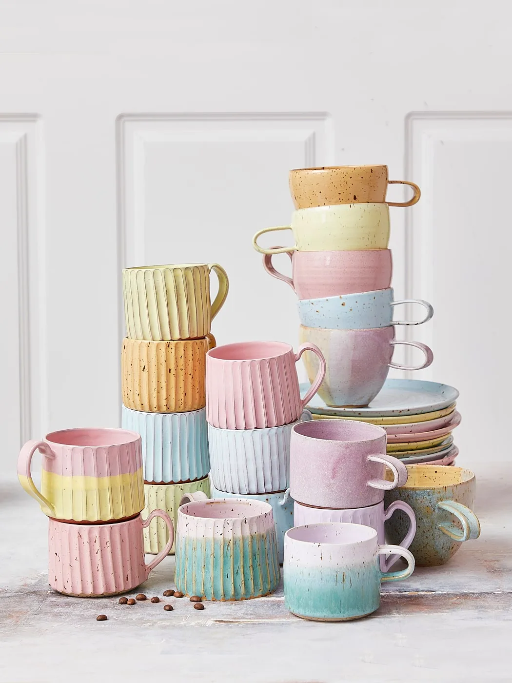 Remix by Sofie handmade Ceramic cups with handle, ceramic cup,ceramic cup, cups, cup, handmade ceramic,, hand-turned ceramic,thilde graulund ceramic, remix by sofie, table setting, home interior, ceramic