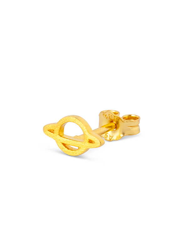 LULU COPENHAGEN, jewelry, earrings, earpiece gold satur, remix by Sofia