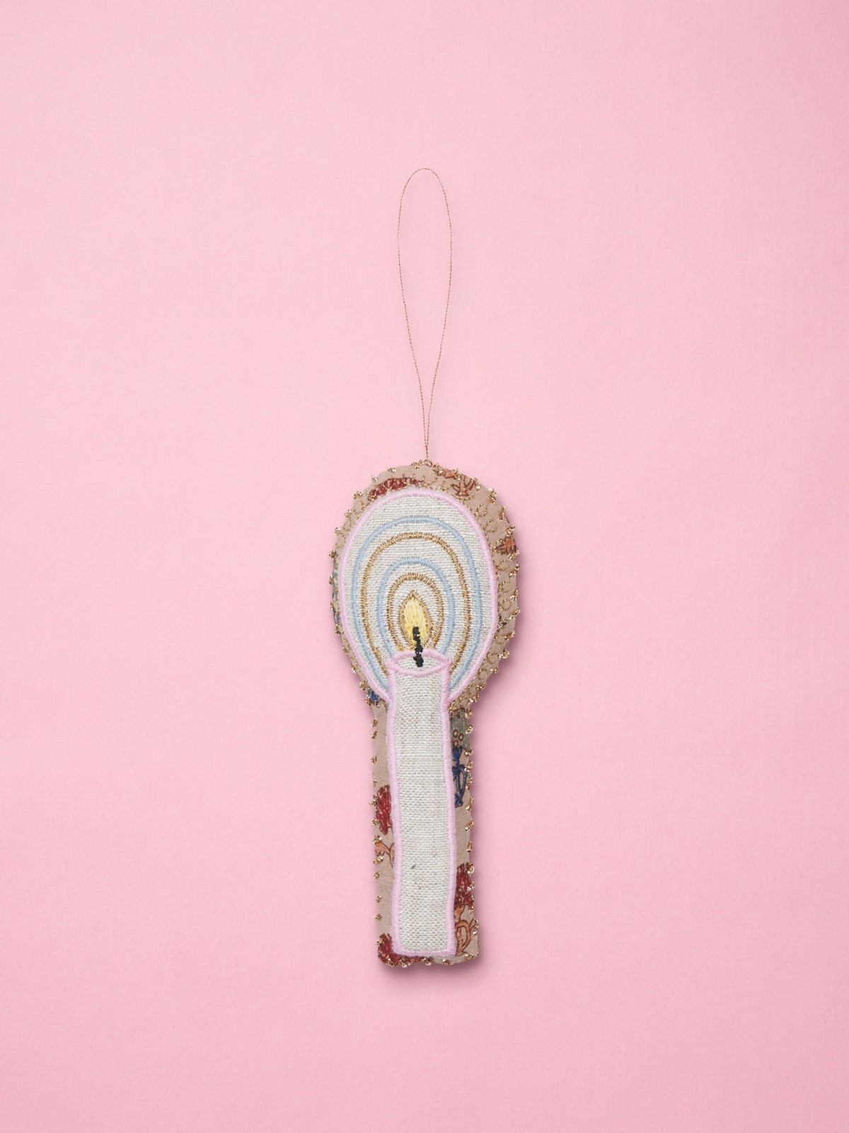 upcycling Christmas decorations in silk, light - Sissel Edelbo