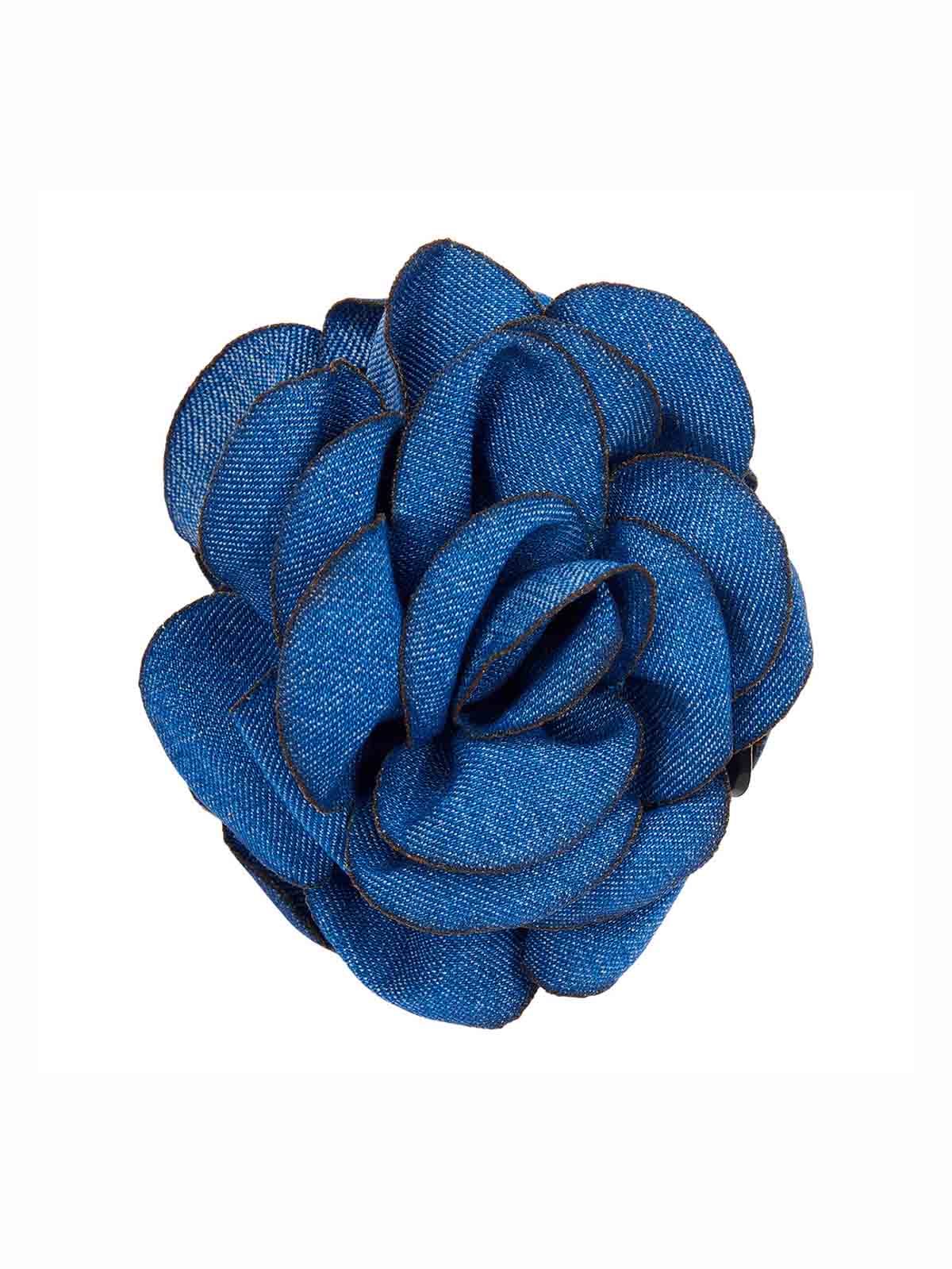 Hair clip, Denim rose - Pico