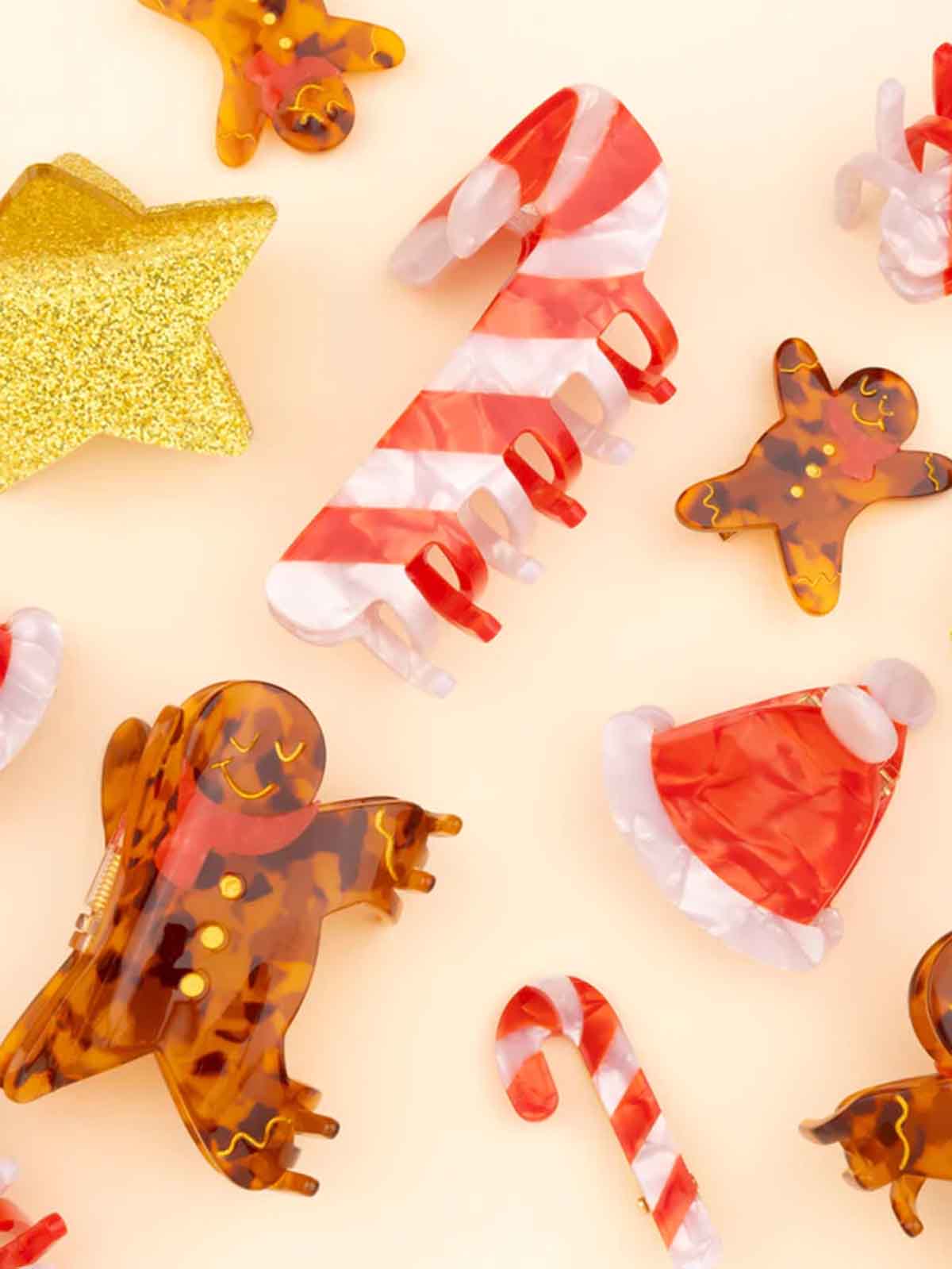 Hair clips, Christmas - Coucou Suzette