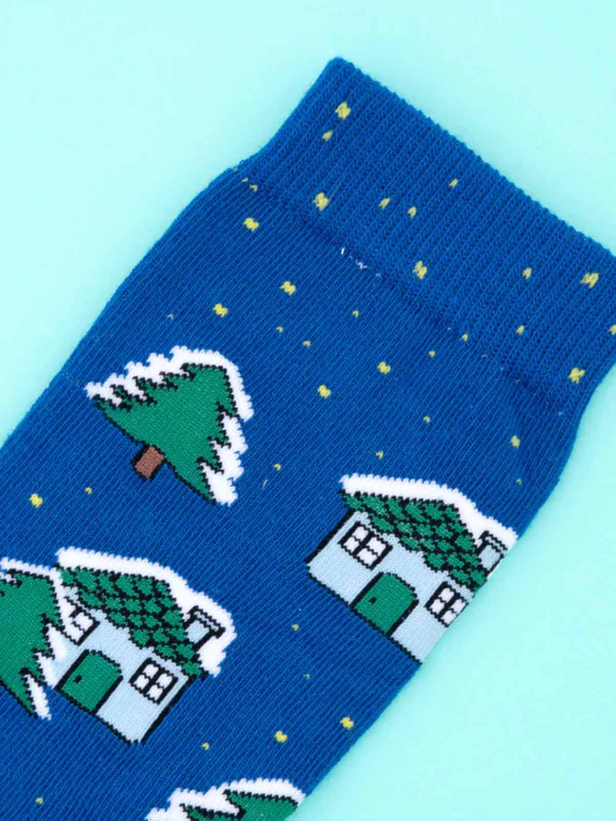 Socks for Christmas houses - Coucou Suzette