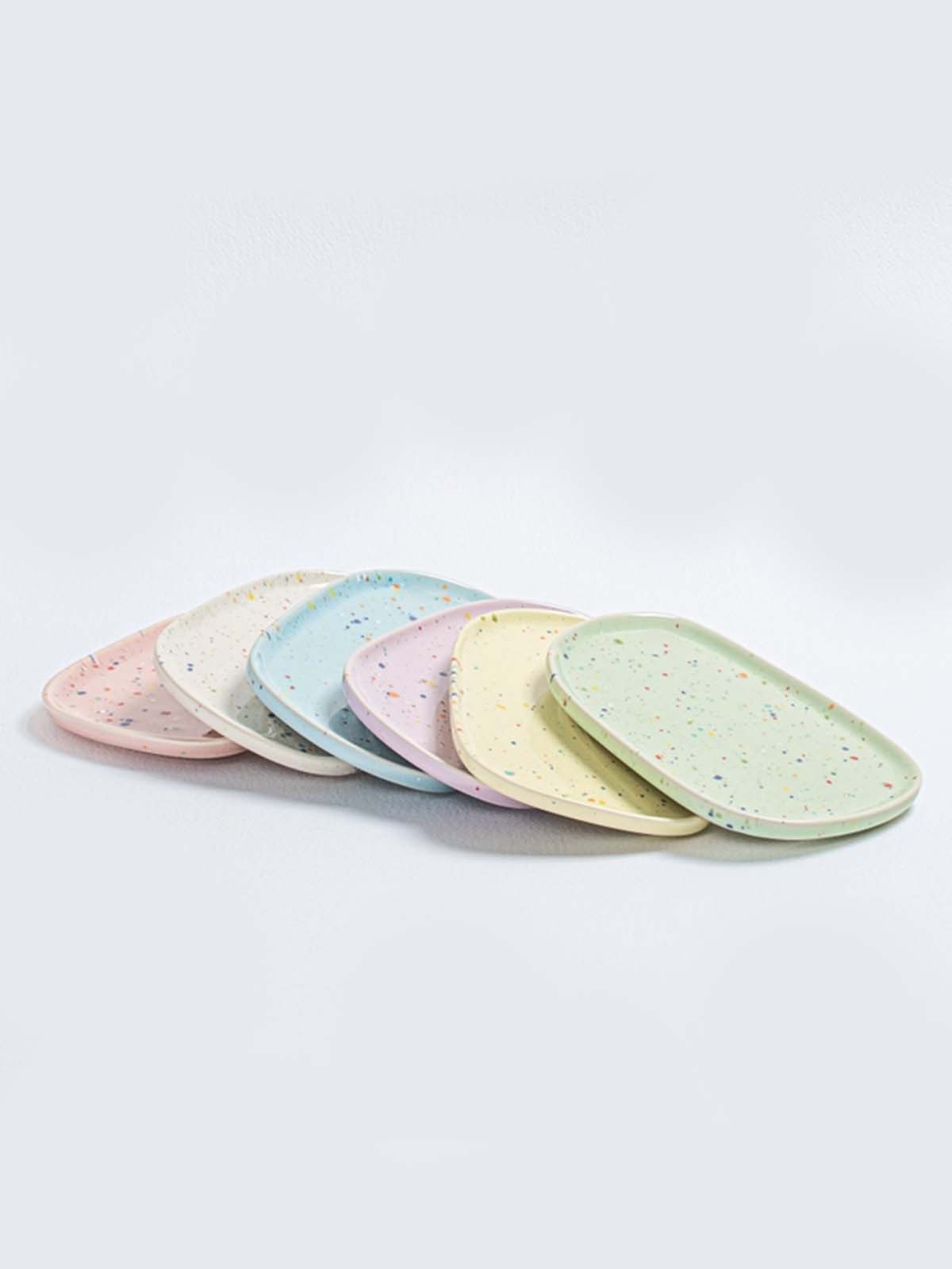 pastel-colored dish, dish, egg back home, remix by Sophie, table setting, serving, colorful interior design, egg back home retailer in Copenhagen,