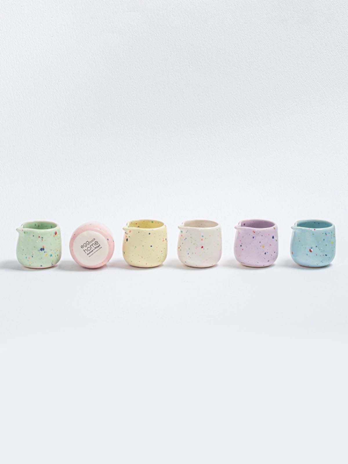 ceramic Creamer from the confetti series - Egg Back Home