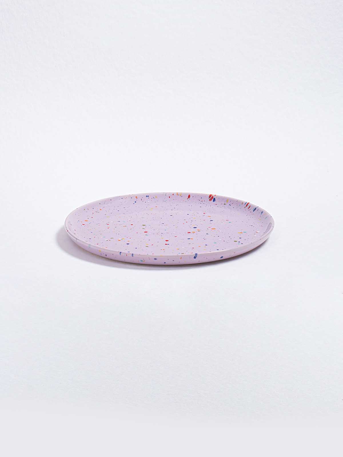 ceramic lunch plate 22 cm - Egg Back Home