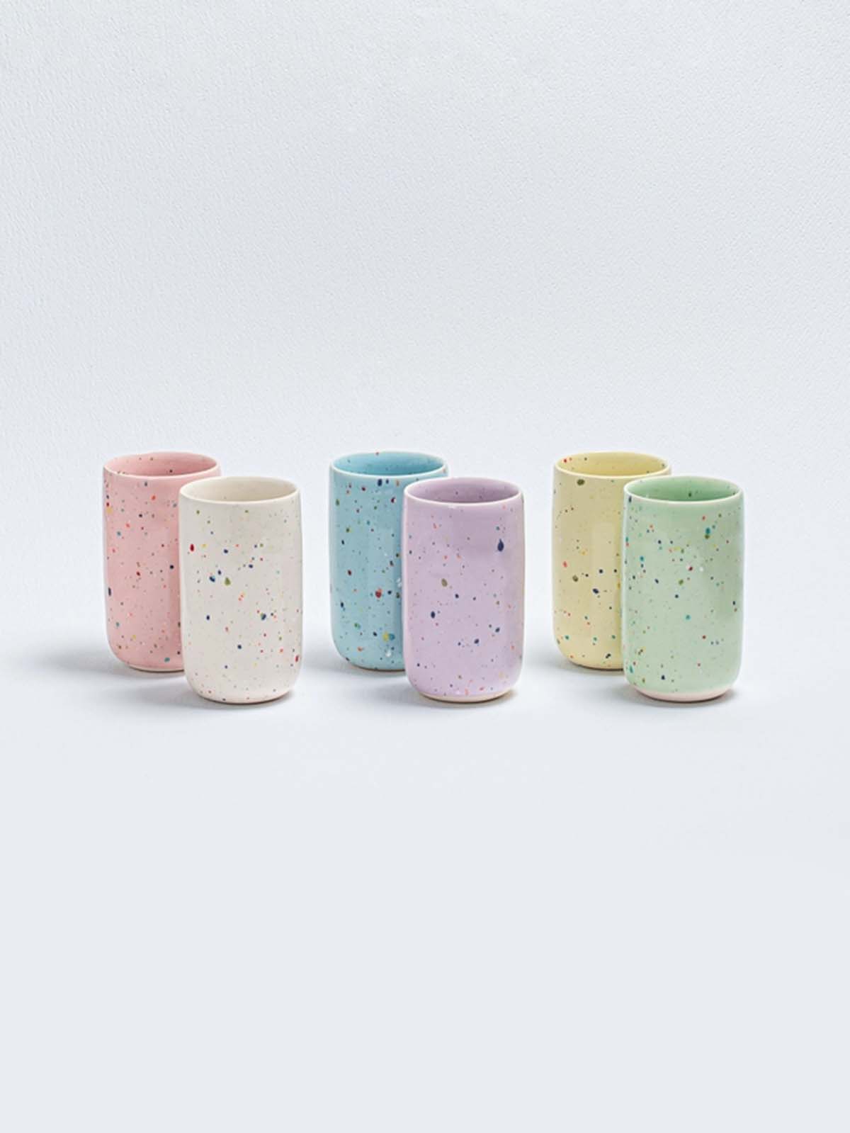 pastel coloured cup, egg back home, remix by Sophie, table setting, serving, colourful interior design, egg back home retailer in Copenhagen,