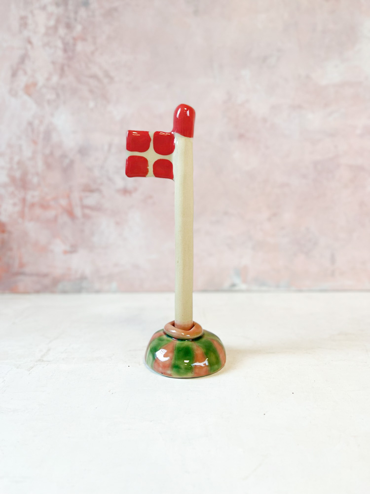 ceramic Birthday flag - Mia Lindbirk