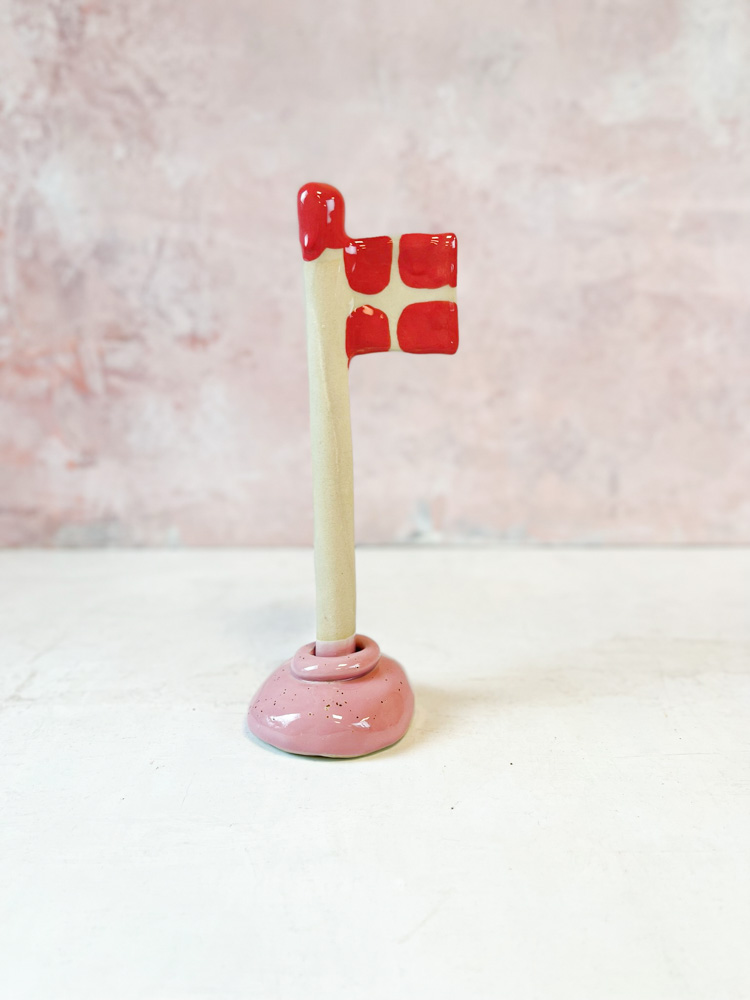ceramic Birthday flag - Mia Lindbirk
