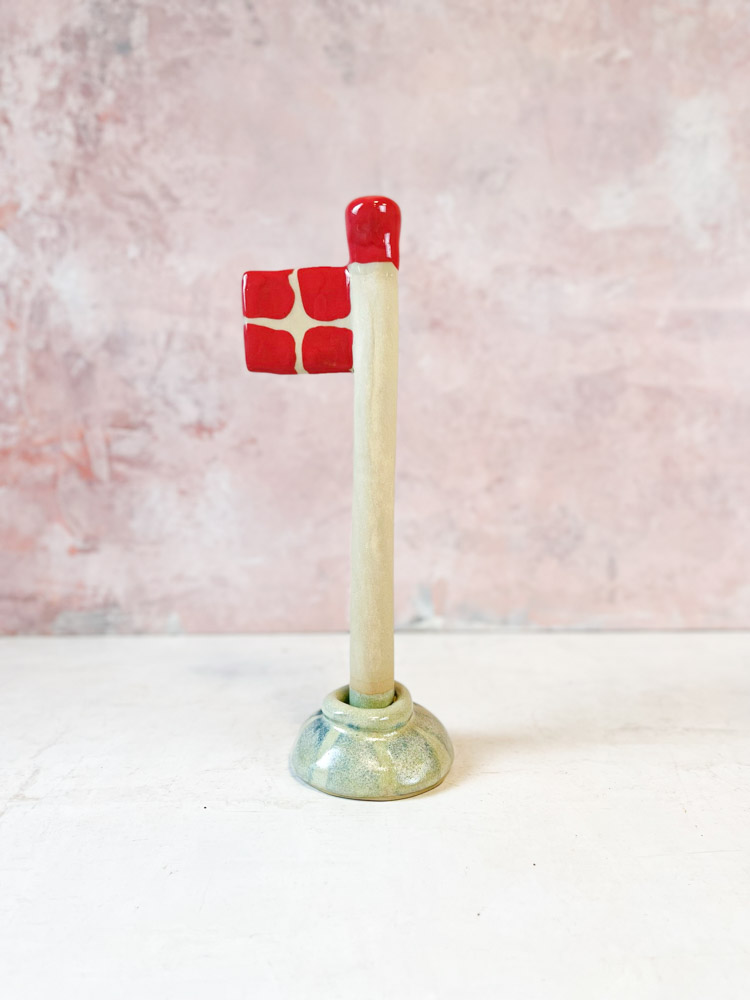 ceramic Birthday flag - Mia Lindbirk