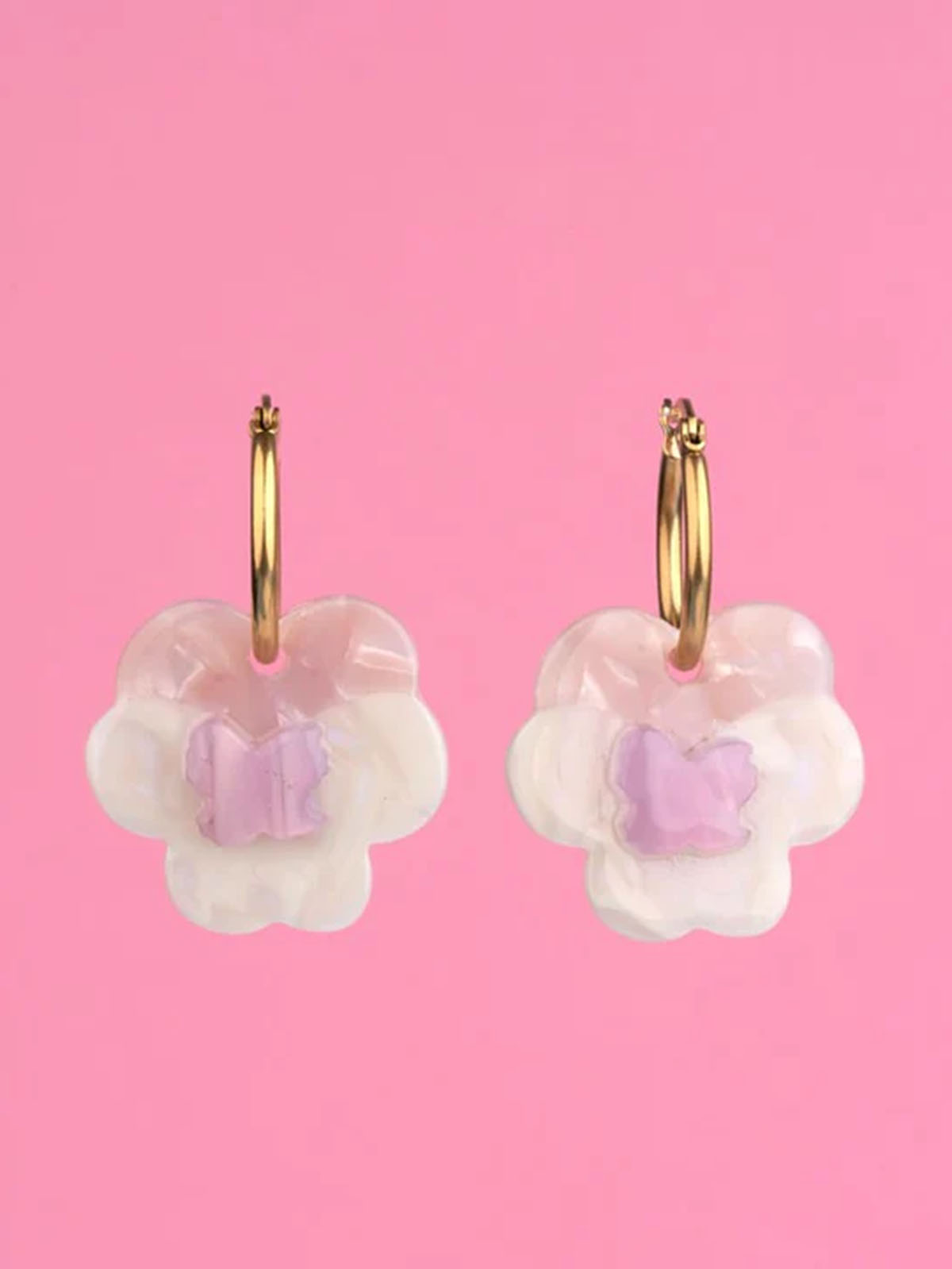 Earrings anemones - Coucou Suzette