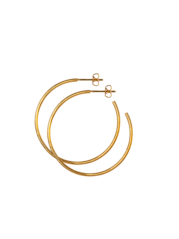 Earrings Noon Hoops large - LULU Copenhagen
