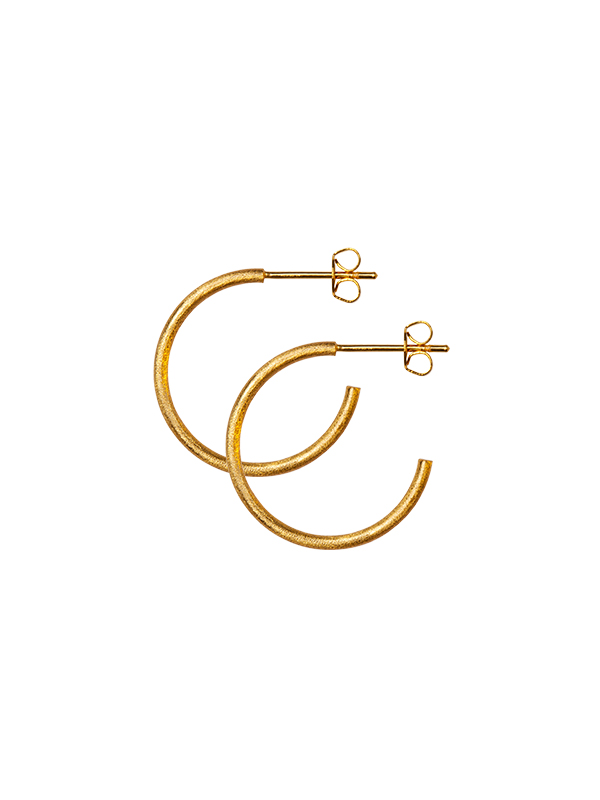 Earrings Noon Hoops large - LULU Cophenhagen