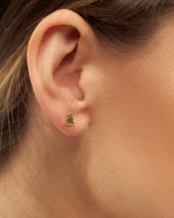 Earrings, Christmas tree - LULU Copenhagen
