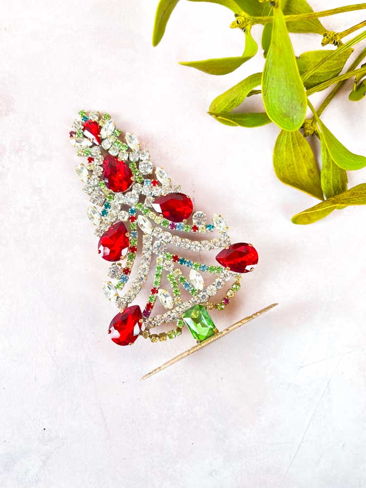 Christmas tree in rhinestones - Remix by Sofie