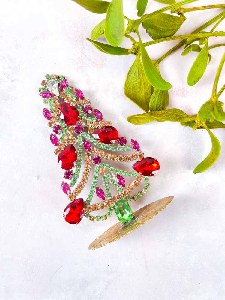Christmas tree in rhinestones - Remix by Sofie