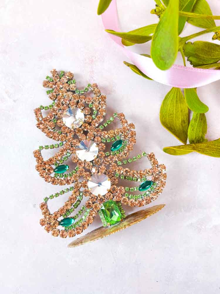 Christmas tree in rhinestones - Remix by Sofie