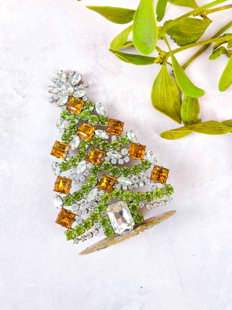 Christmas tree in rhinestones - Remix by Sofie