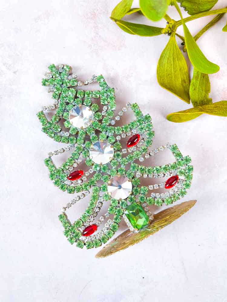 Christmas tree in rhinestones - Remix by Sofie