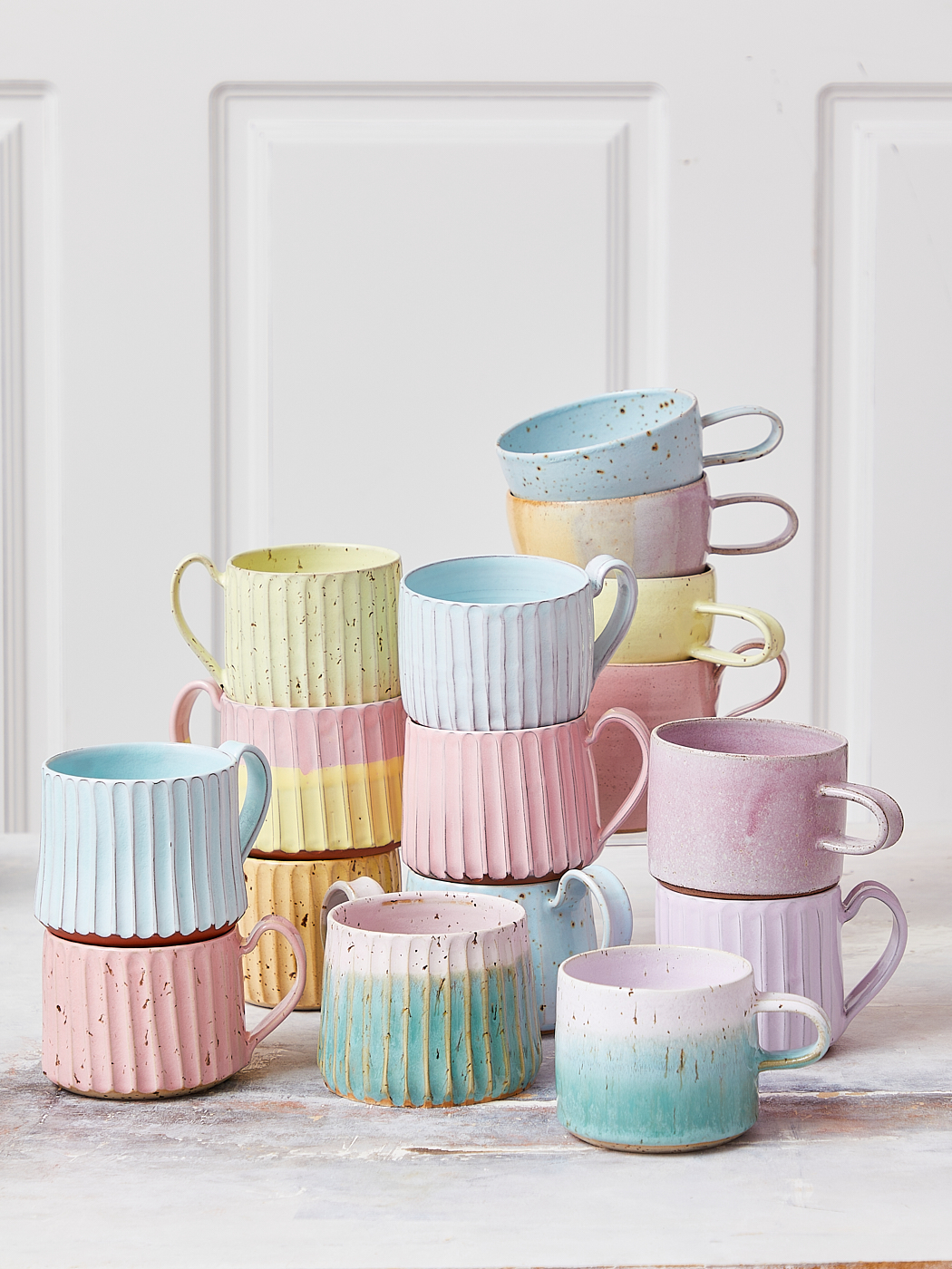 pastel-colored cups, cortado cups, grooved cup with handle, anne cup,pink cups, cup rmed handle, pink cups, striped cups, blue cups, blue mugs, blue ceramics, grooved cups, cups with handle, mugs, ceramics, studio aarhus, trine lise ceramics, ceramic, cups in ceramics, handmade ceramics, unique, unique ceramics, cozy cups, cups with grooves, remix by sofie, huge selection of ceramic cups, mia lindbirk cups.ceramics cup,ceramic cup, cups, cup, handmade ceramic,, hand-turned ceramic,thilde graulund ceramic, remix by sofie, table setting, home interior, ceramic