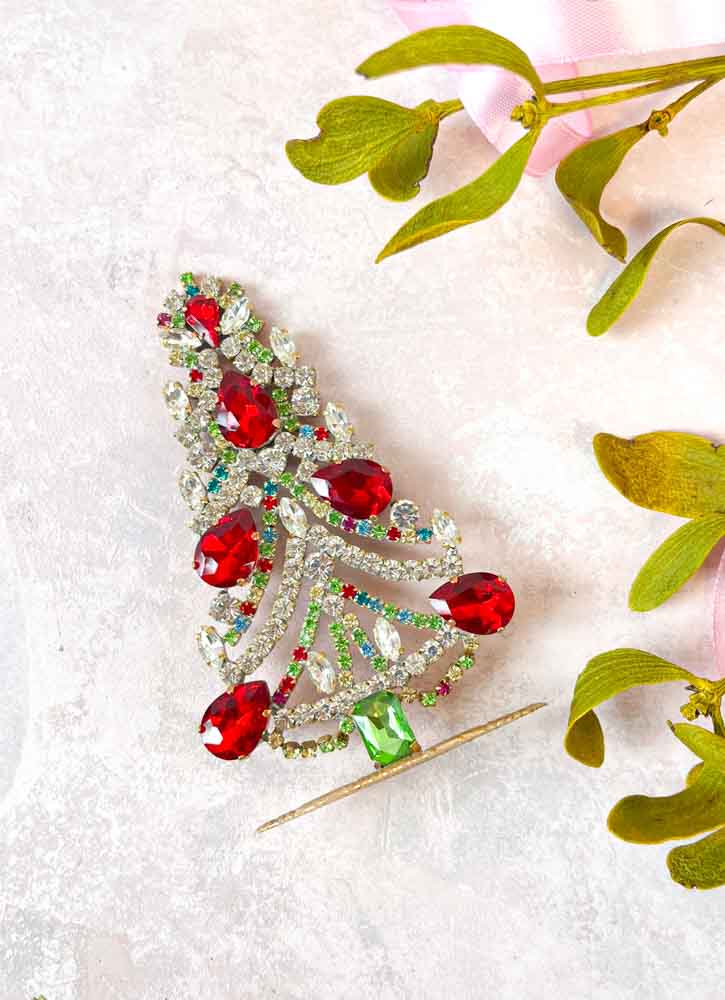 Christmas tree in rhinestones - Remix by Sophie