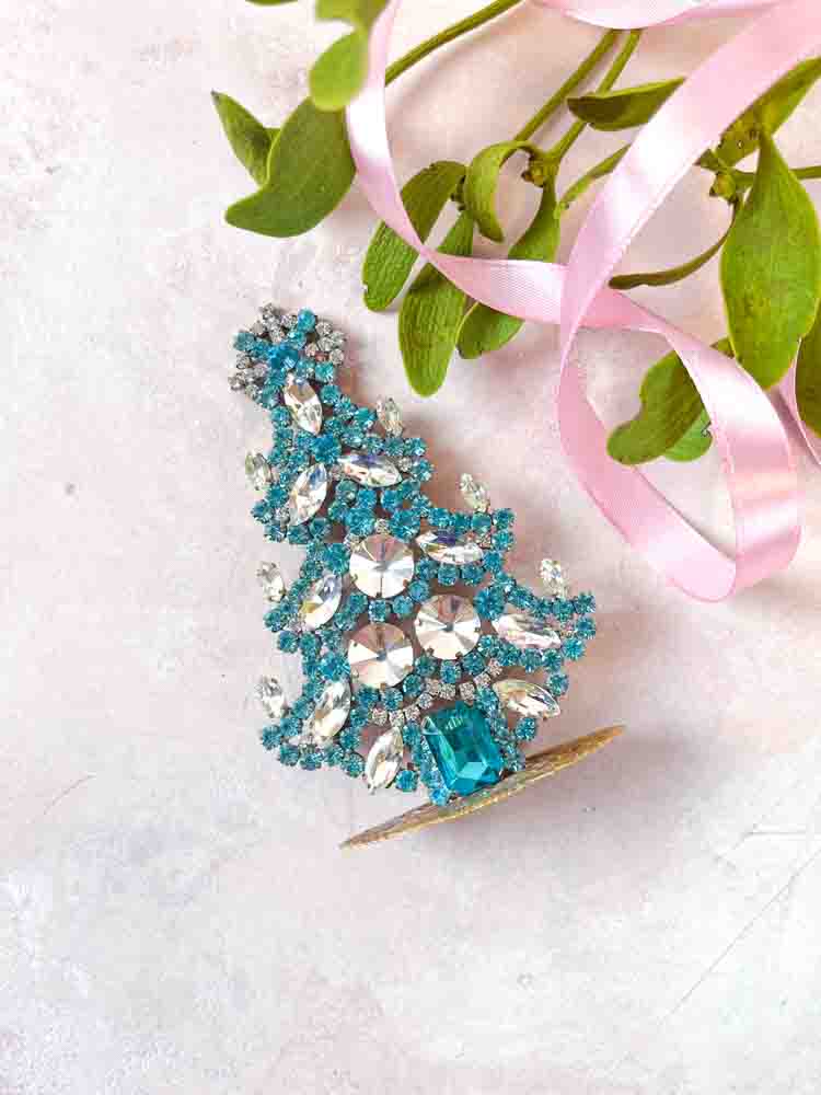 Christmas tree in rhinestones - Remix by Sofie