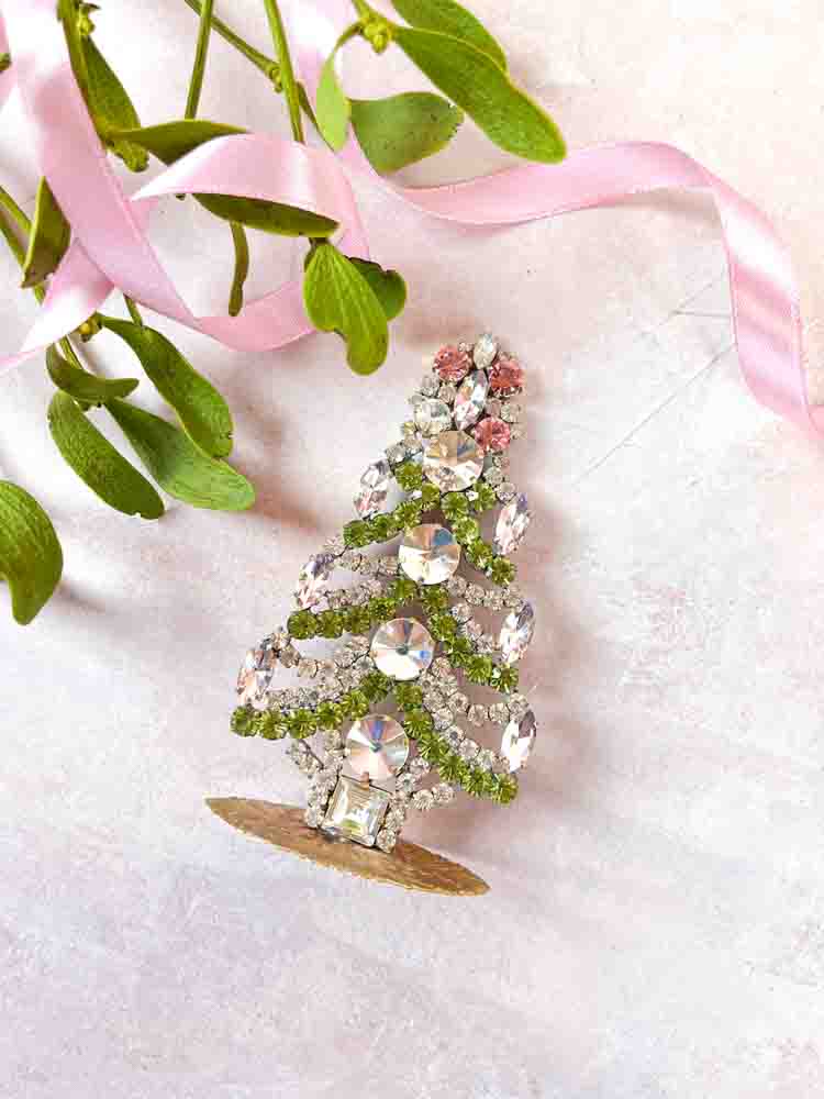 Christmas tree in rhinestones - Remix by Sofie