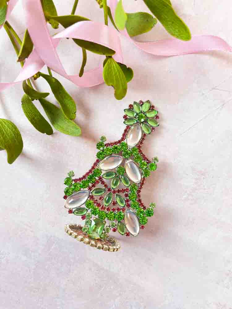 Christmas tree in rhinestones - Remix by Sofie