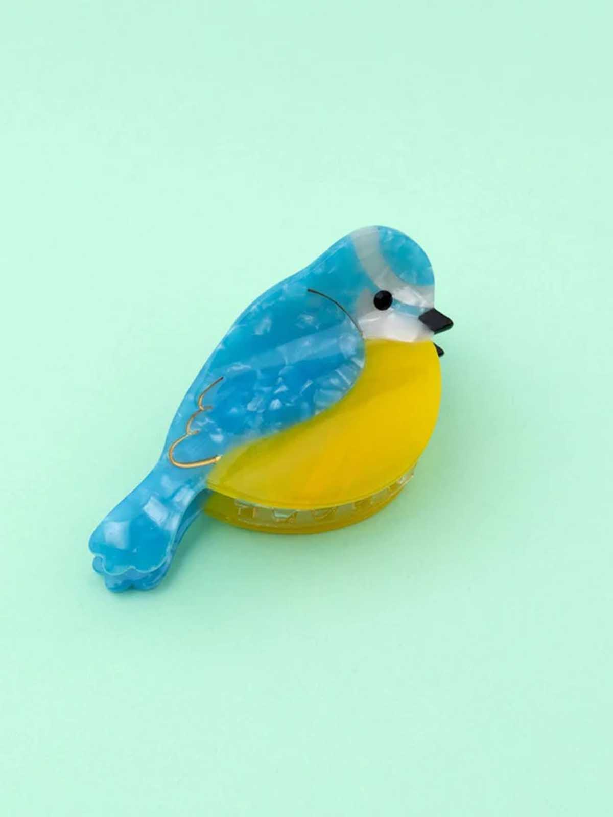 Hair clip blue tits - Coucou Suzette