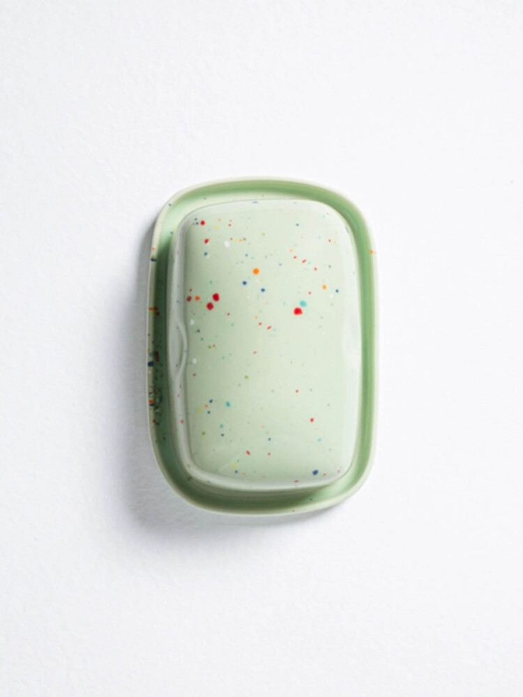 Butter hides confetti in mint green - Egg Back Home
