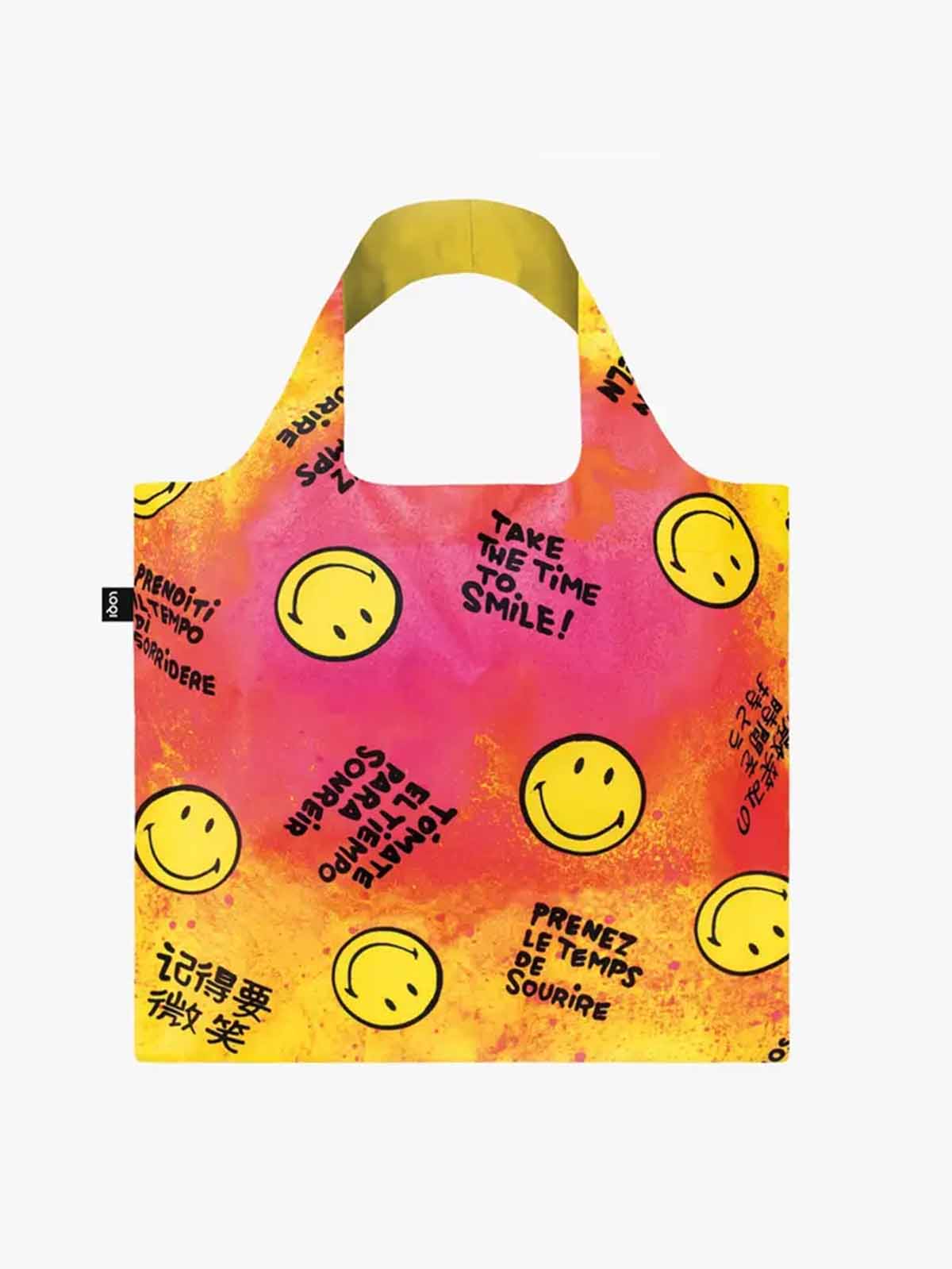 Shopping bag made of 100% recycled plastic from loqi