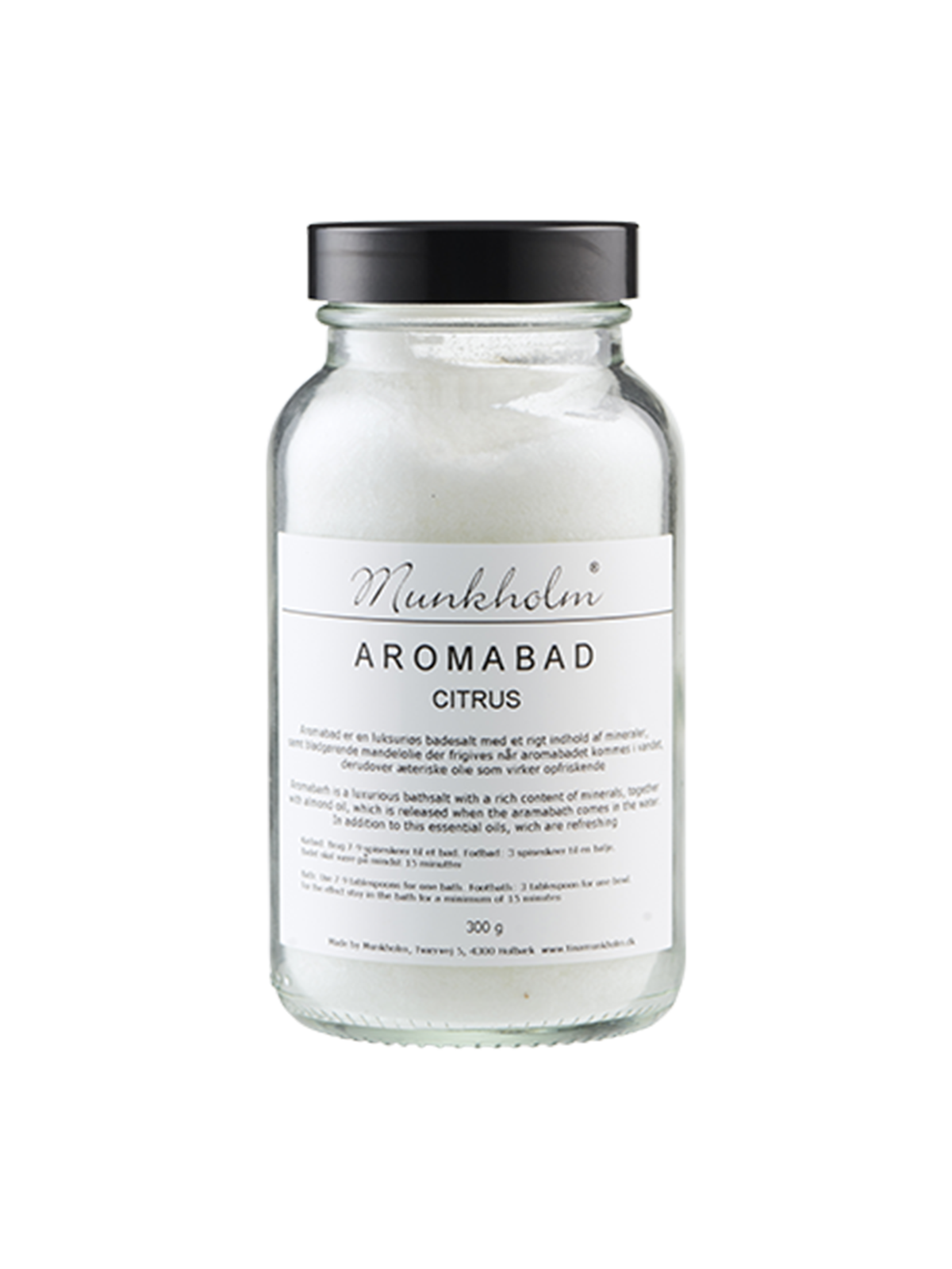 Bath salts for both tub and foot bath, citrus - Tina Munkholm