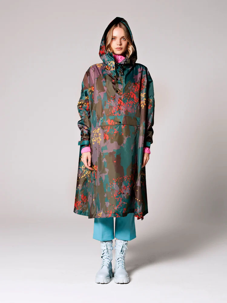 Rain poncho, Digi Forest Camo - Rain kiss