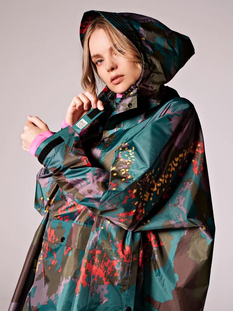 Rain poncho, Digi Forest Camo - Rain kiss