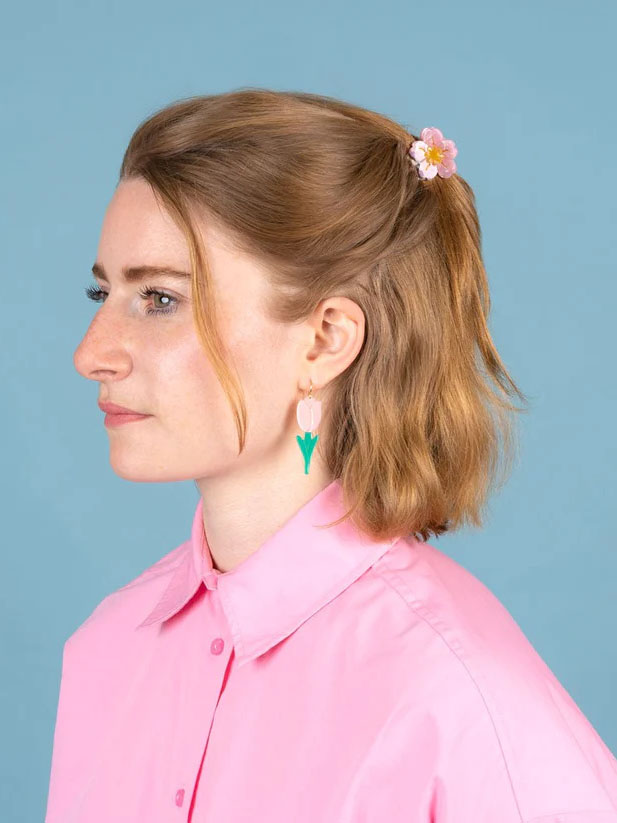Sakura mini hair clip - Sakura