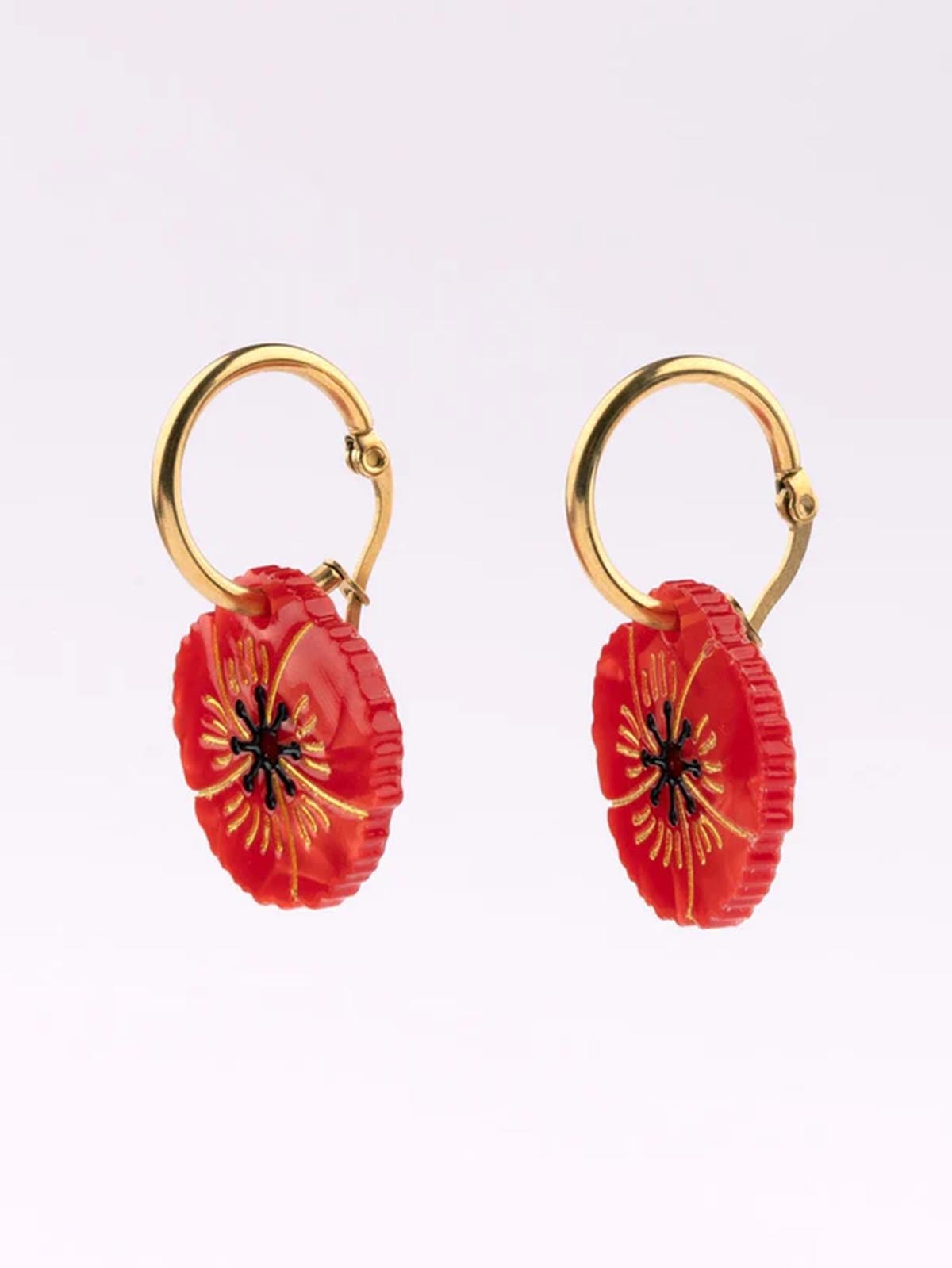cou cou suzette earrings poppy
