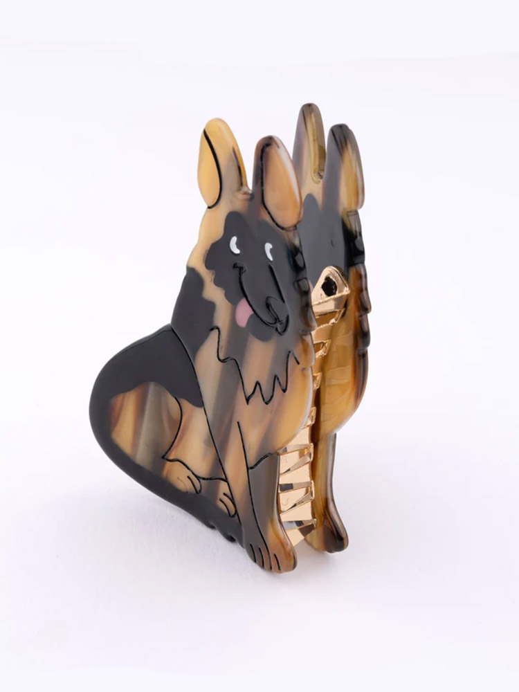 hair accessories, clips with dogs, dog hair clips, hair ornaments, remix by Sofia, cou Cou Suzette, hair clips, hair clips.