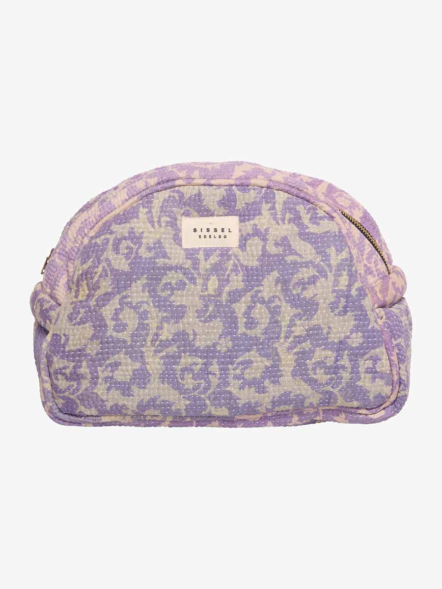 sissel edelbo kantha wash bag or toilrtaska in pastels