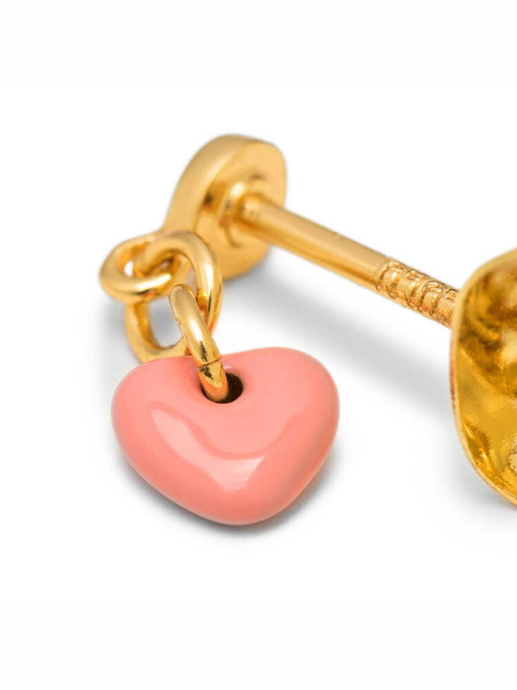 lulu copenhagen earrings with heart