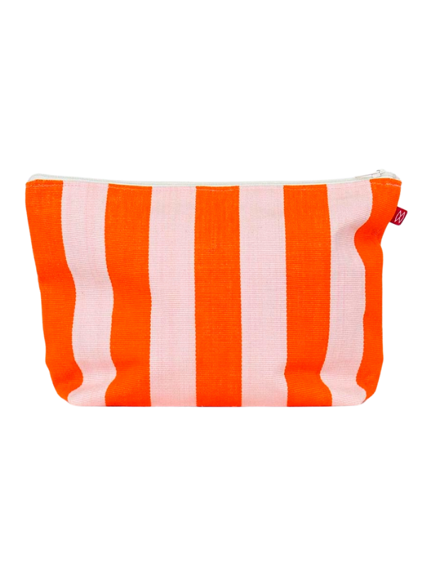 Afroart toiletry bag, make-up bag, fair trade, cotton, hand woven