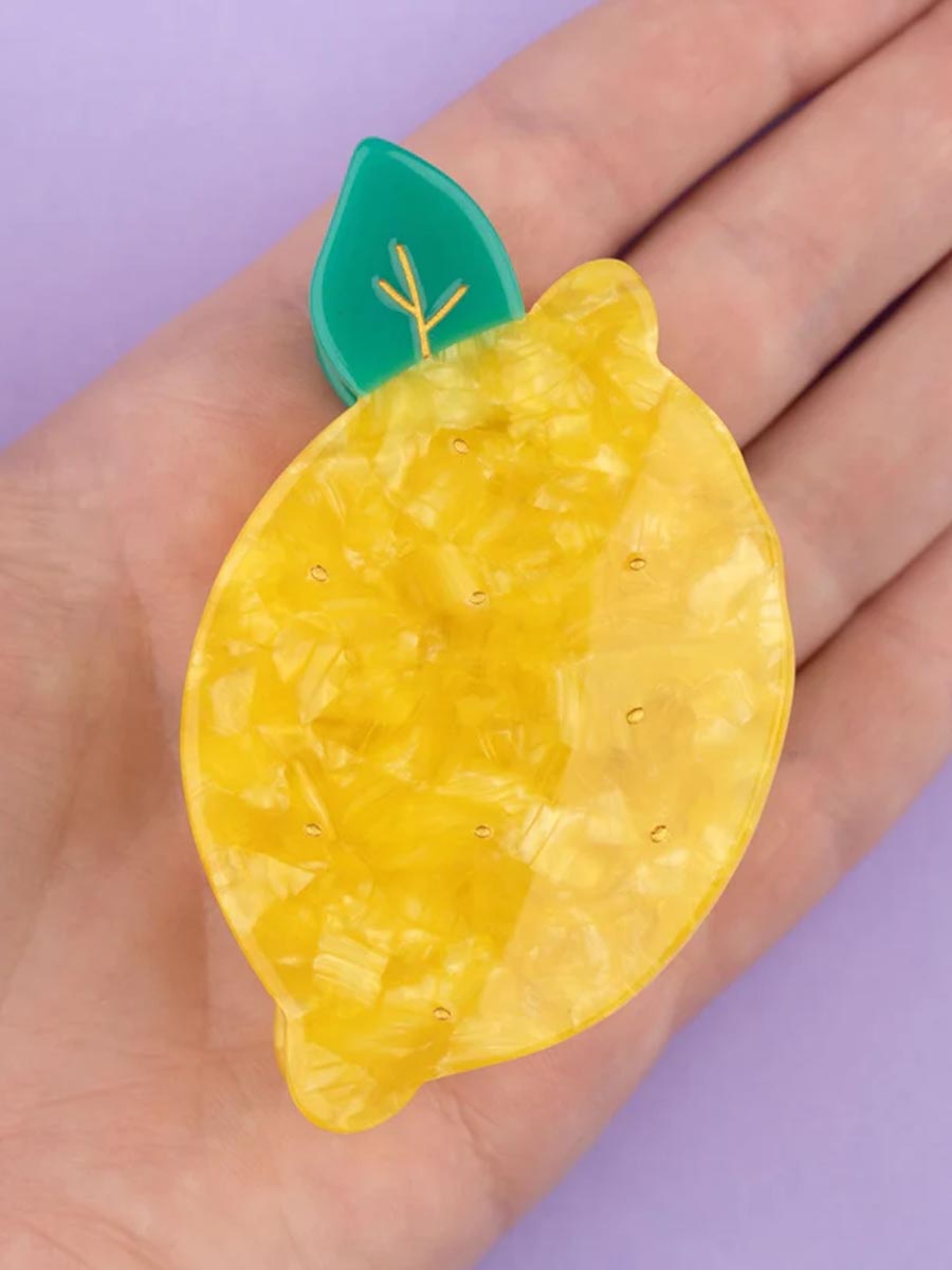 lemon hair clip from cou cou suzette