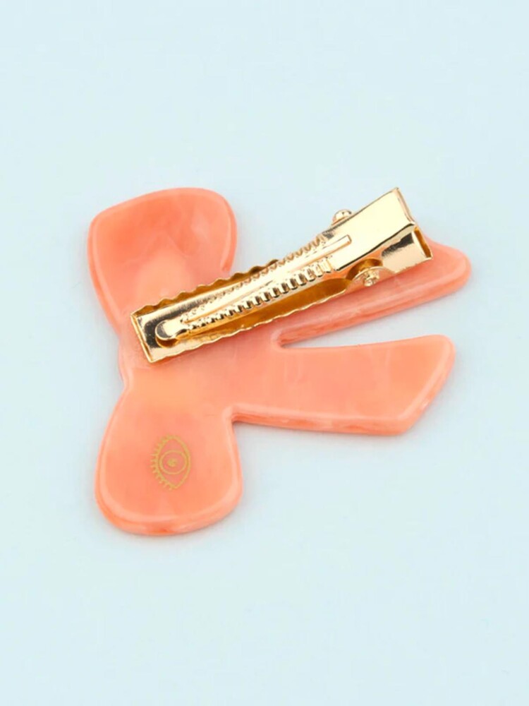 cou cou suzette hair clip with pink or red bow