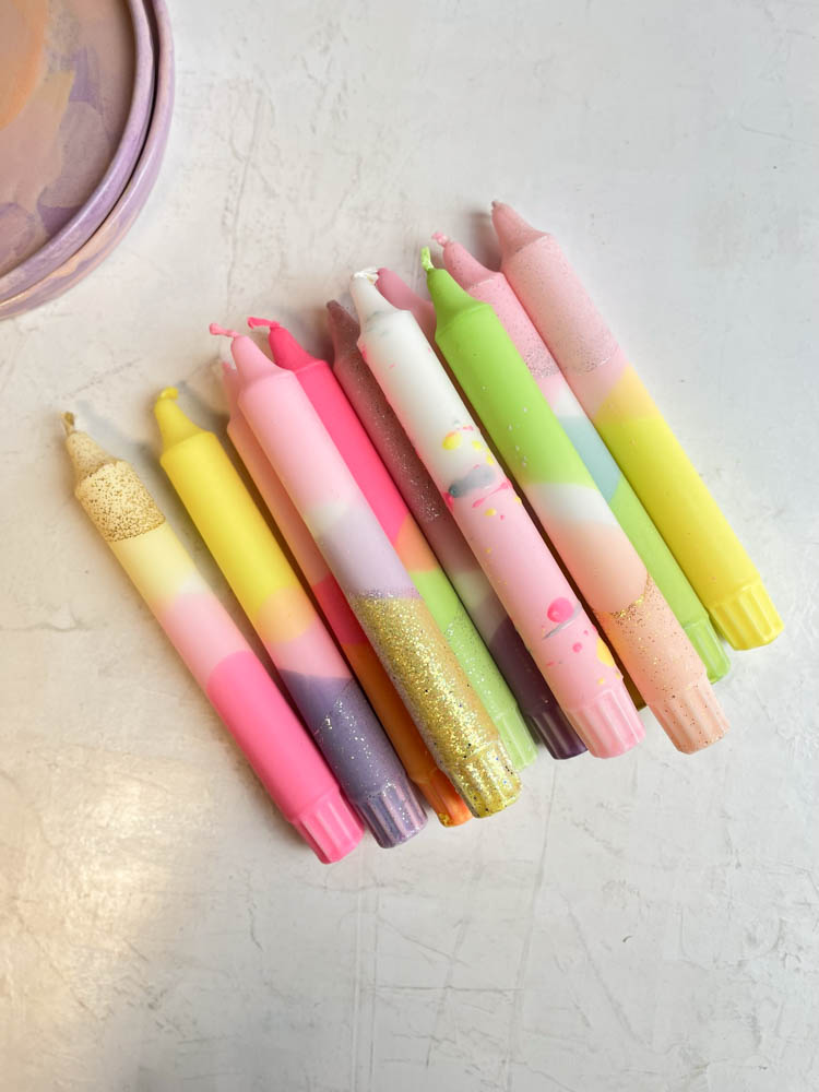 handmade crown candles from ahnelight in beautiful passports