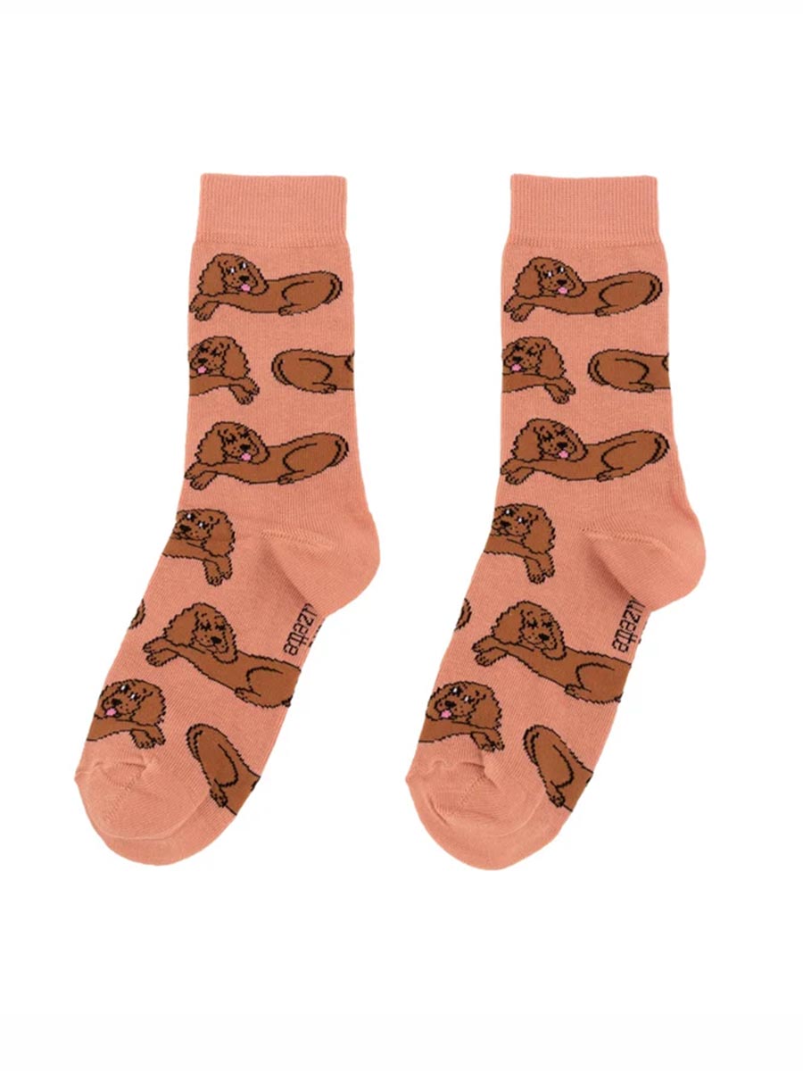 cou cou suzette stockings with cocker spaniels