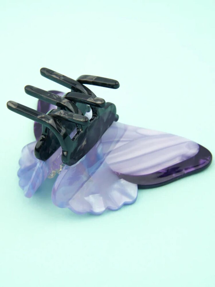 cou cou suzette hair clip with butterflies