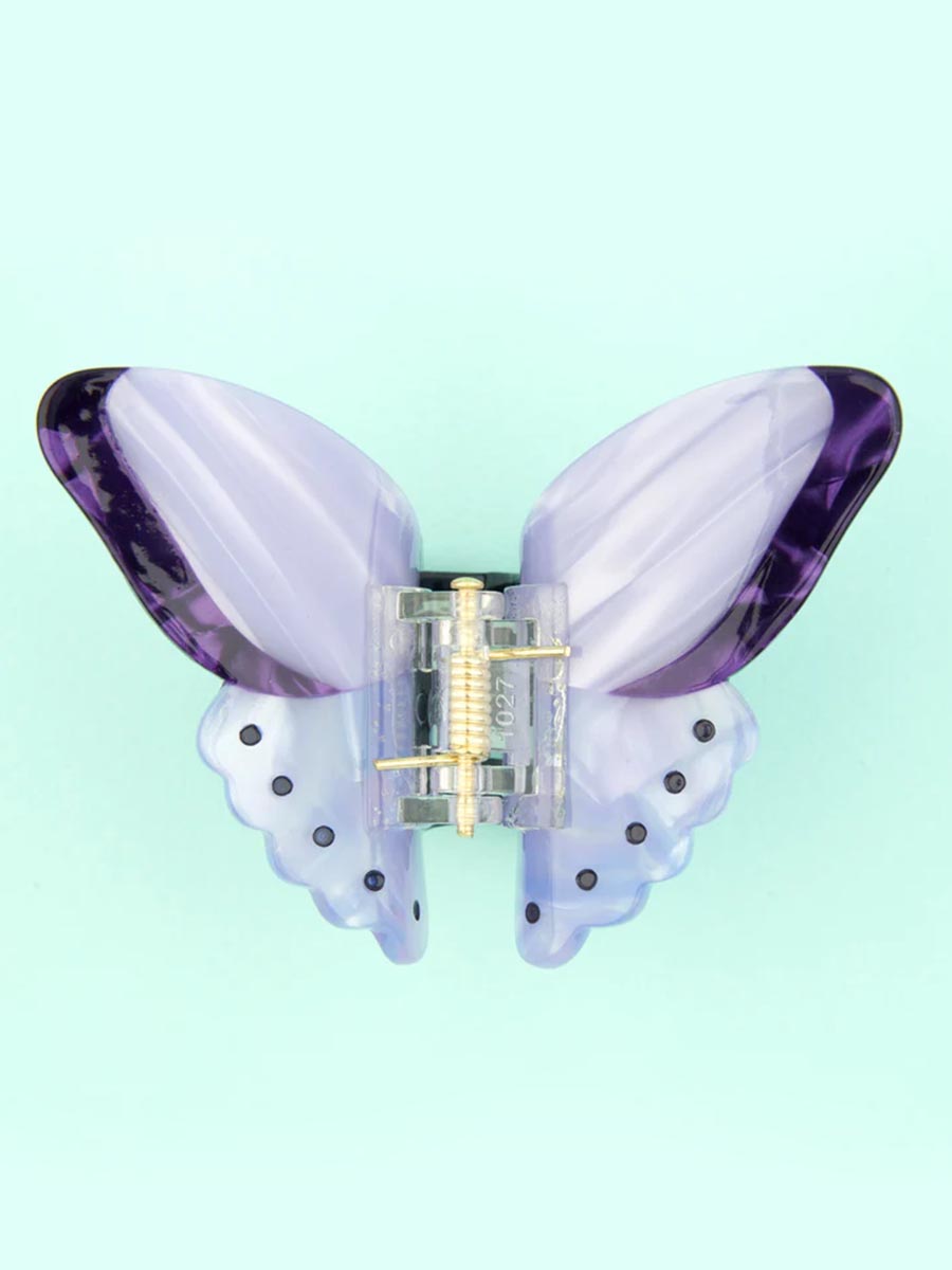 cou cou suzette hair clip with butterflies