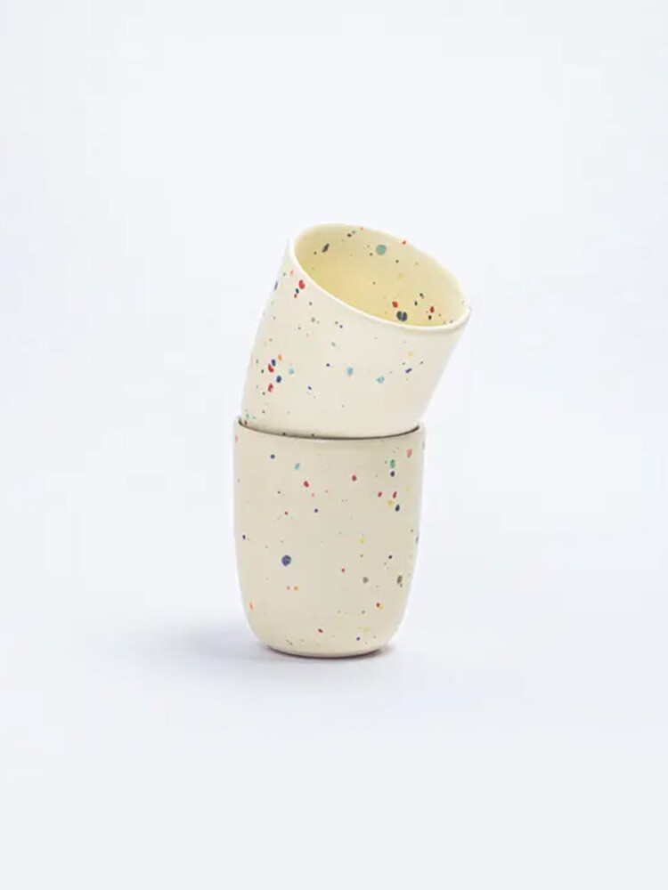 egg back home cups without handles in pastels