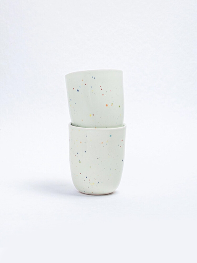 egg back home cups without handles in pastels