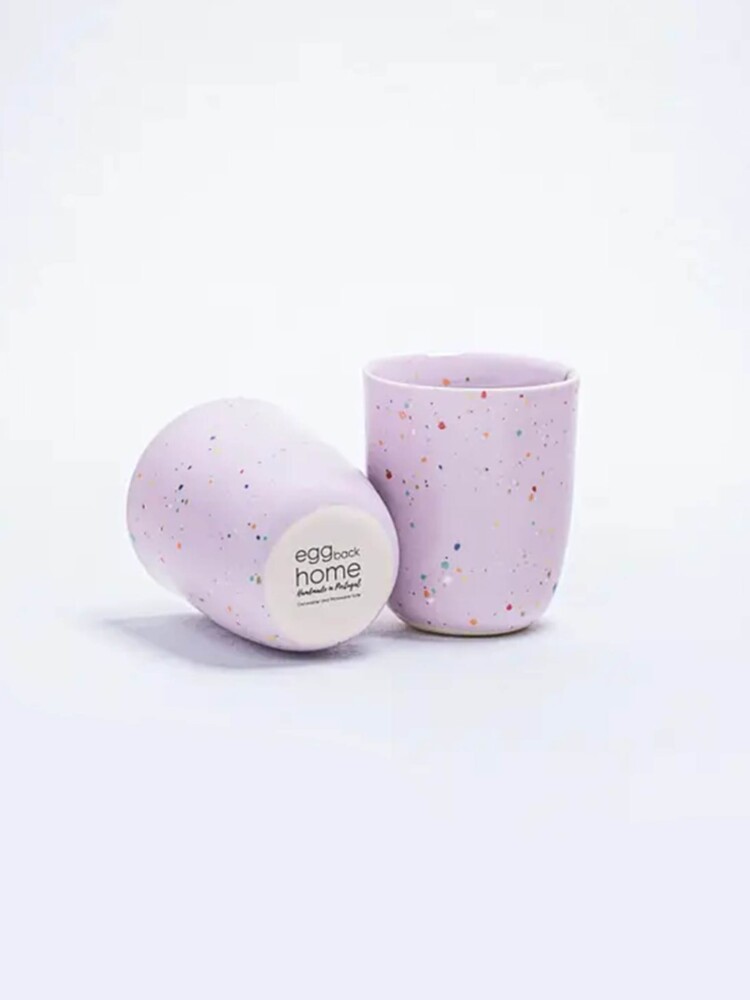 egg back home cups without handles in pastels