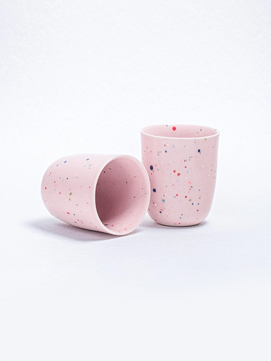 egg back home cups without handles in pastels