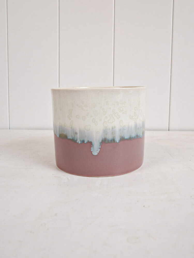 Lena Pedersen ceramic flower pots in pastels